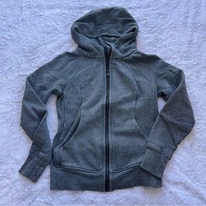 Lululemon Gray Scuba Hoodie - Size 4